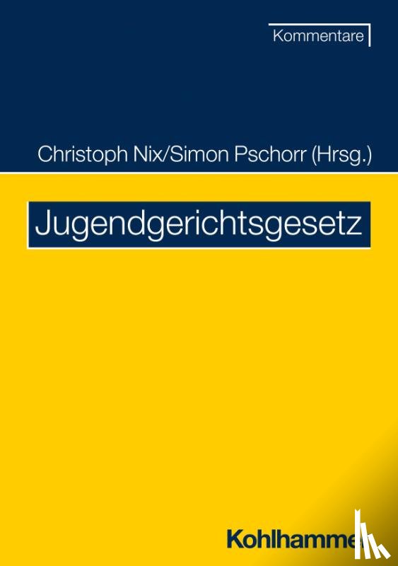 Hennemann, Andreas, Eberz, Vera, Gmelin, Lena, Franzen, Ruben - Jugendgerichtsgesetz