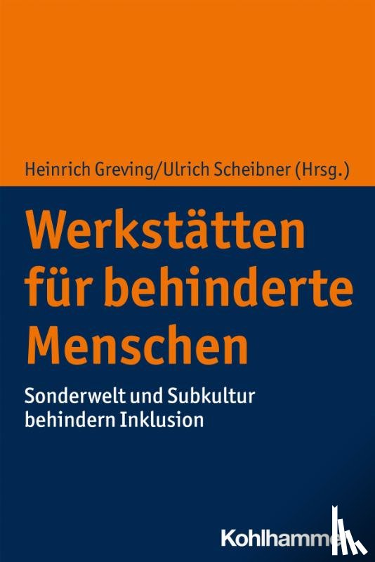  - Werkstätten für behinderte Menschen