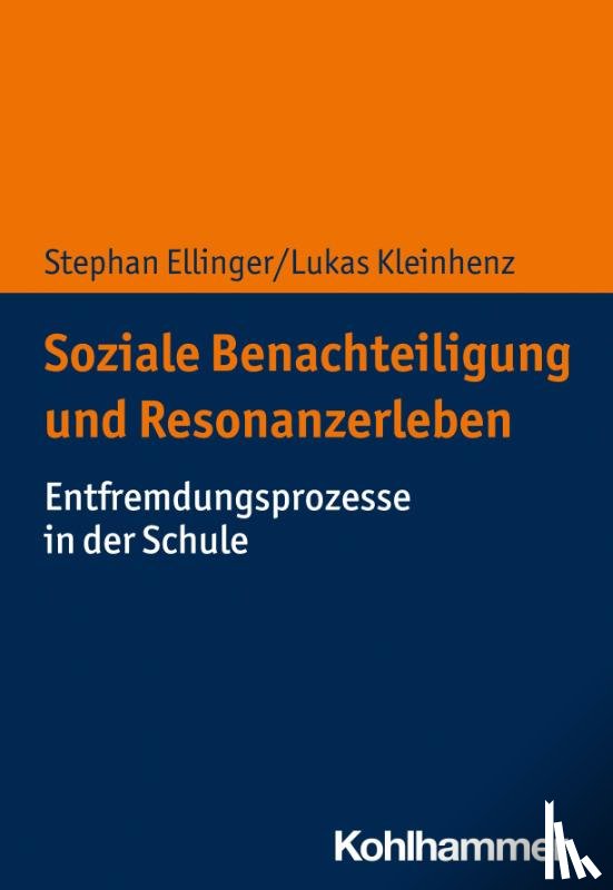 Ellinger, Stephan, Kleinhenz, Lukas - Soziale Benachteiligung und Resonanzerleben