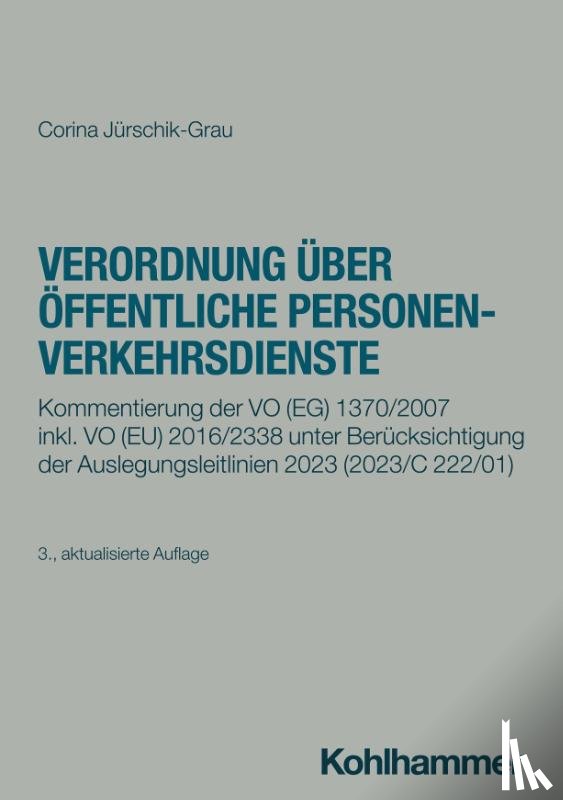 Jürschik-Grau, Corina - Verordnung über öffentliche Personenverkehrsdienste