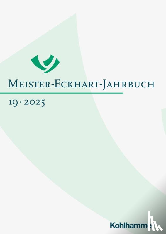  - Meister-Eckhart-Jahrbuch Band 19 (2025)