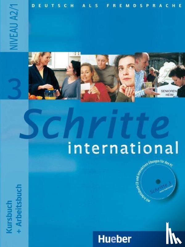 Hilpert, Silke, Niebisch, Daniela, Penning-Hiemstra, Sylvette, Specht, Franz - Schritte international 3. Kursbuch + Arbeitsbuch mit Audio-CD zum Arbeitsbuch und interaktiven Übungen
