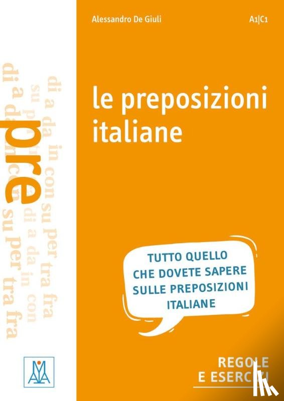 DeGiuli, Alessandro - Le preposizioni italiane
