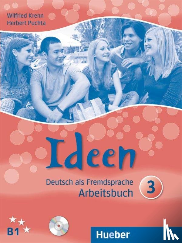 Krenn, Wilfried, Puchta, Herbert - Ideen 3. Arbeitsbuch mit 2 Audio-CDs zum Arbeitsbuch