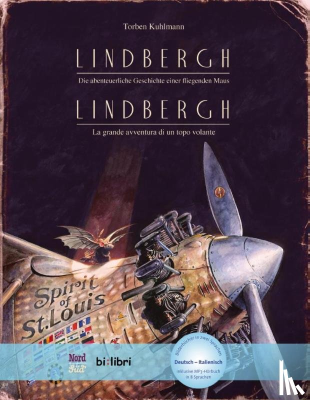 Kuhlmann, Torben - Lindbergh. Kinderbuch Deutsch-Italienisch mit MP3-Hörbuch zum Herunterladen