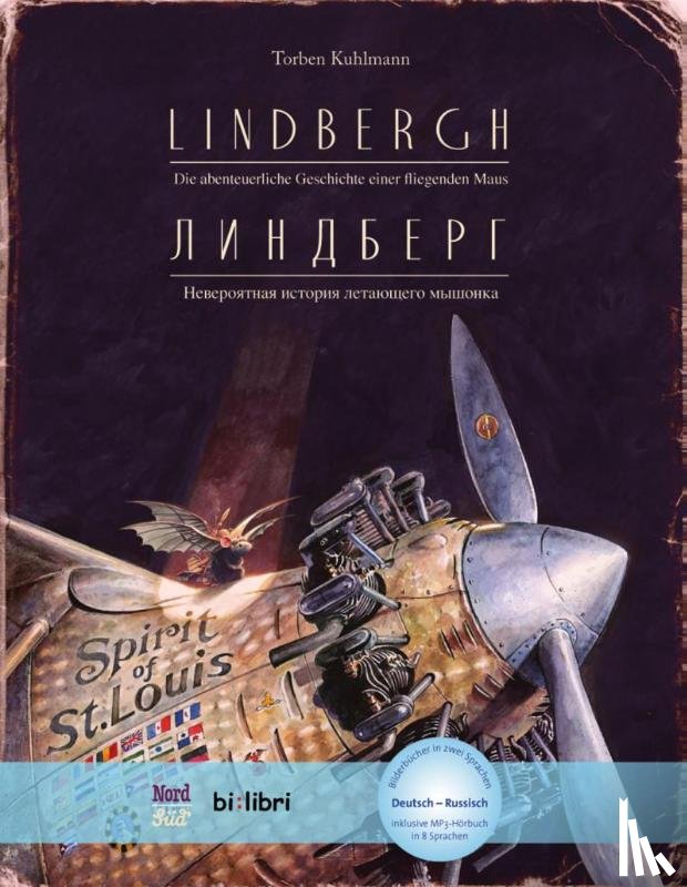 Kuhlmann, Torben - Lindbergh. Kinderbuch Deutsch-Russisch mit MP3-Hörbuch zum Herunterladen