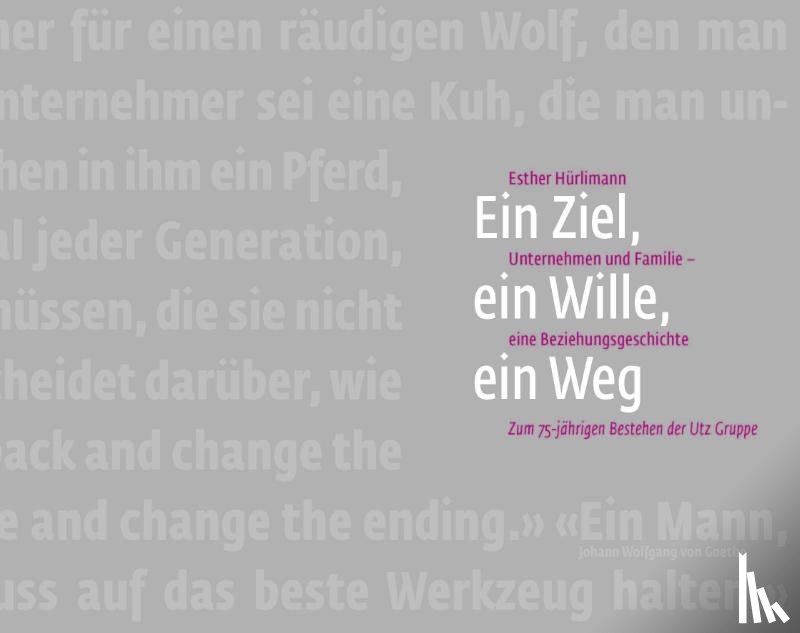 Hurlimann, Esther - Ein Ziel, ein Wille, ein Weg