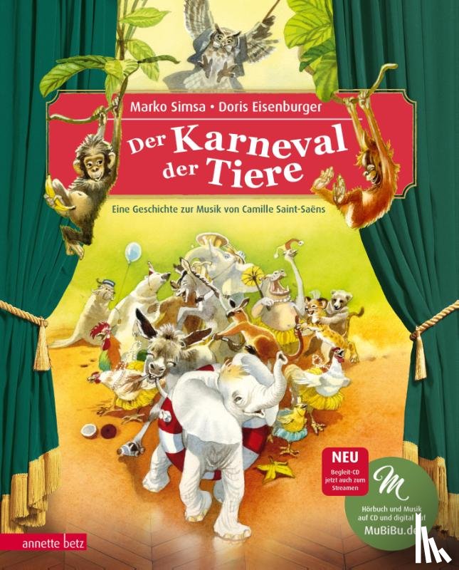 Simsa, Marko - Der Karneval der Tiere. Mit CD
