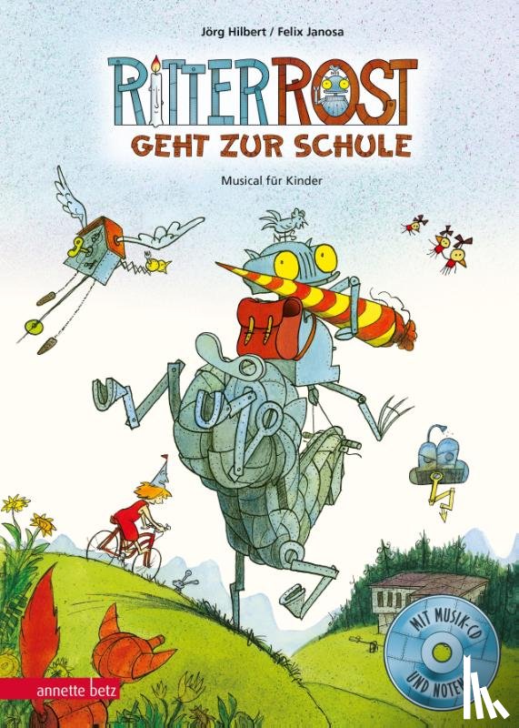 Hilbert, Jörg, Janosa, Felix - Ritter Rost 8: Ritter Rost geht zur Schule (Ritter Rost mit CD, Bd. 8)