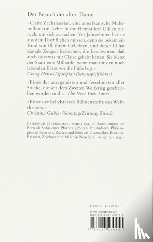 Durrenmatt, F. - Der Besuch Der Alten Dame