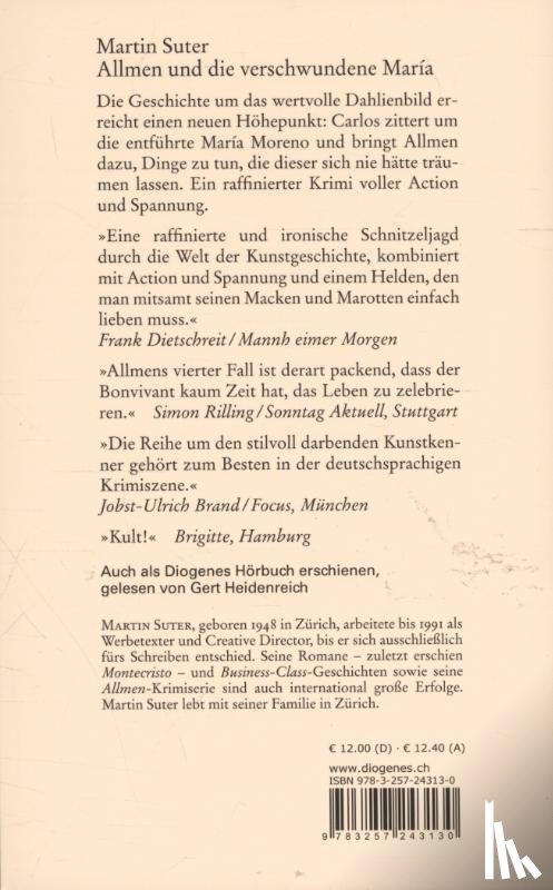 Suter, Martin - Allmen und die verschwundene María