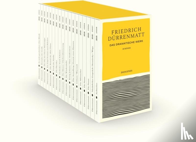 Dürrenmatt, Friedrich - Das dramatische Werk in 18 Bänden in Kassette