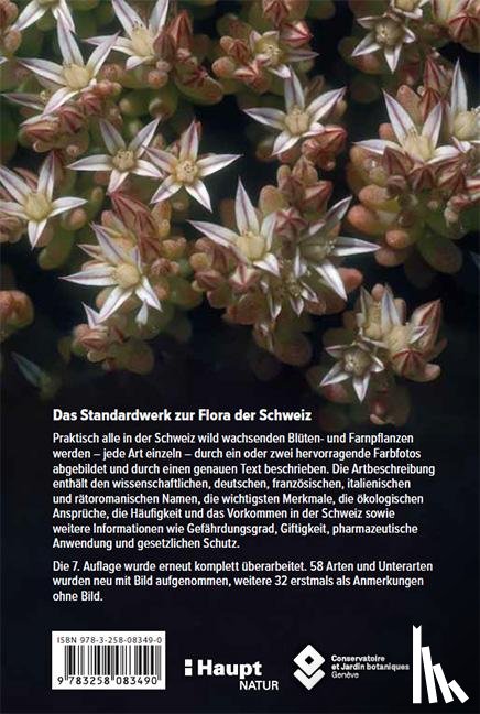 Lauber, Konrad, Wagner, Gerhart, Gygax, Andreas - Flora Helvetica - Illustrierte Flora der Schweiz