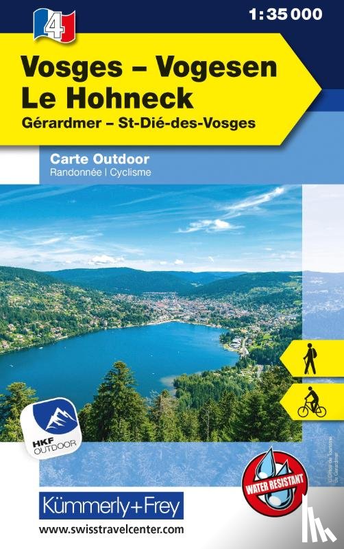  - Vogesen - Le Honeck Nr. 04 Outdoorkarte 1:35 000