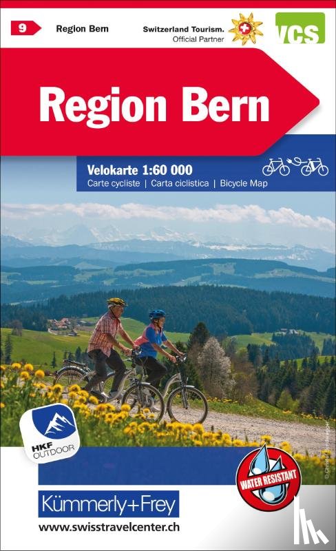  - Region Bern Nr. 09 Velokarte 1:60 000