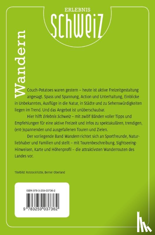  - Erlebnis Schweiz Wandern