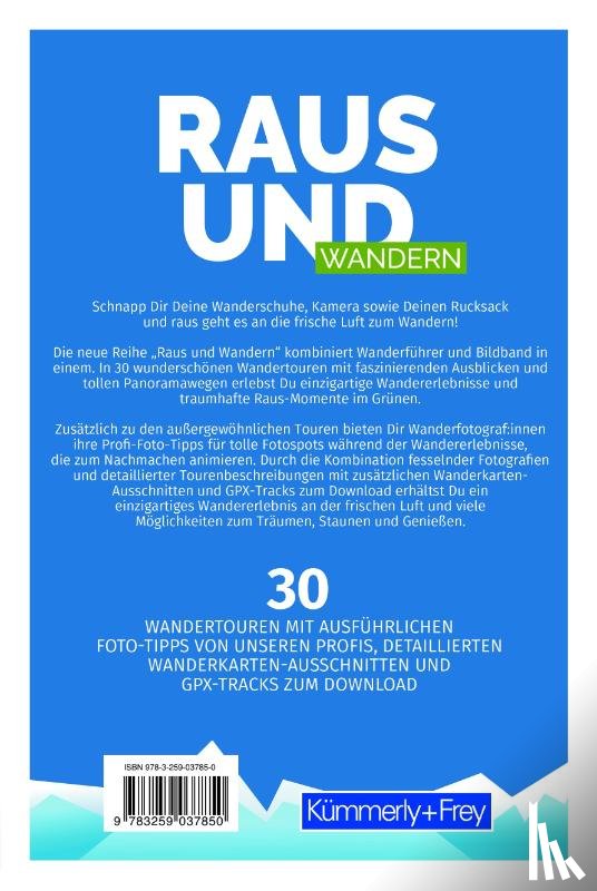  - Kümmerly+Frey Raus und Wandern Engadin - Wanderführer