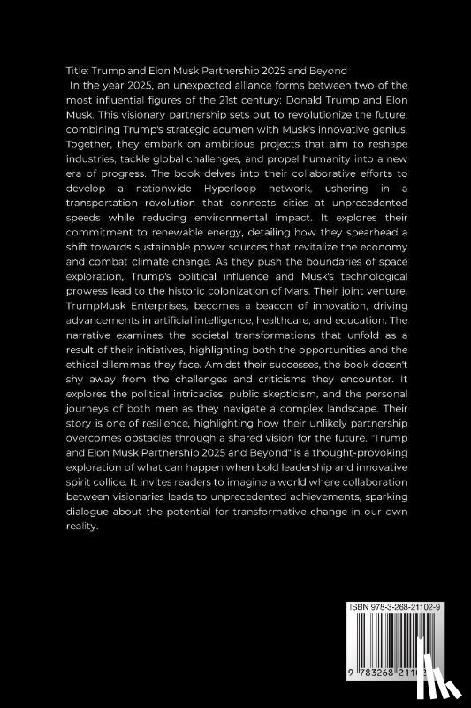 Joseph, Emmanuel - Trump and Elon Musk Partnership Beyond 2025