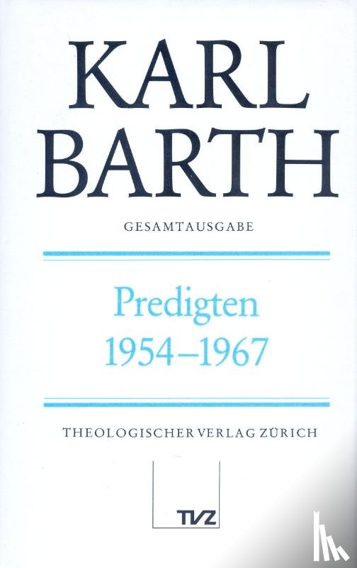Barth, Karl - Abt. I: Predigten / Predigten 1954-1967