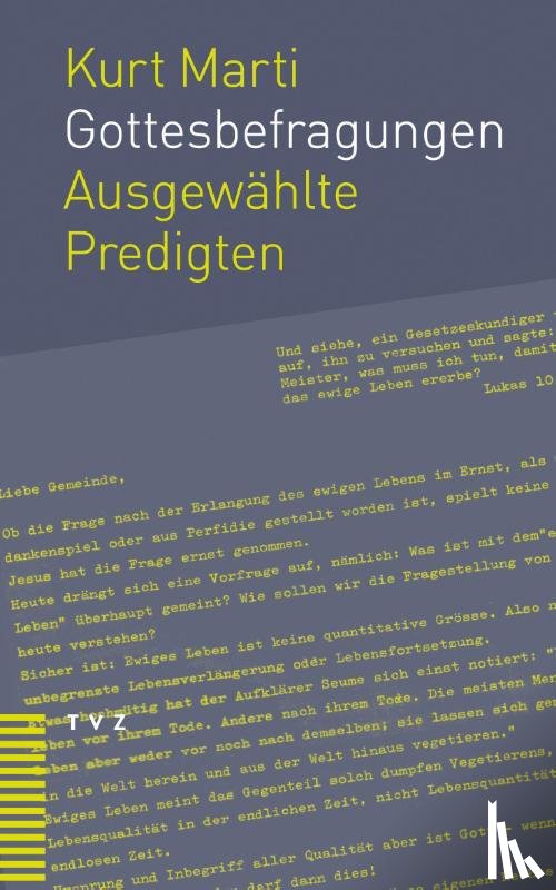 Marti, Kurt - Gottesbefragungen