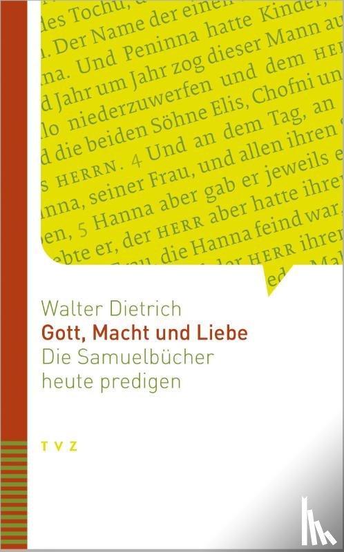 Dietrich, Walter - Gott, Macht und Liebe