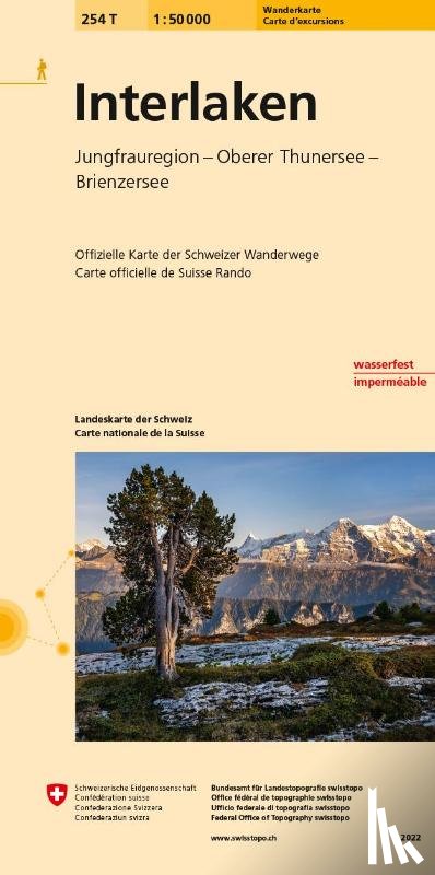  - Swisstopo 1 : 50 000 Interlaken