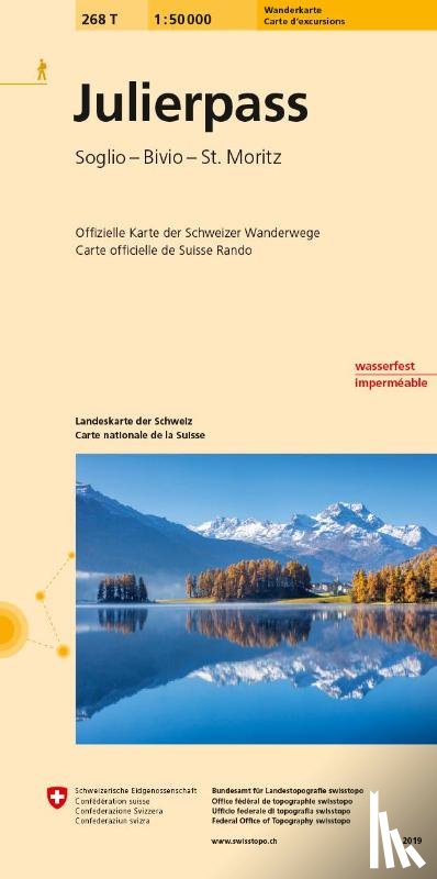  - Swisstopo 1 : 50 000 Julierpass
