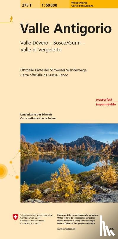  - Swisstopo 1 : 50 000 Valle Antigorio