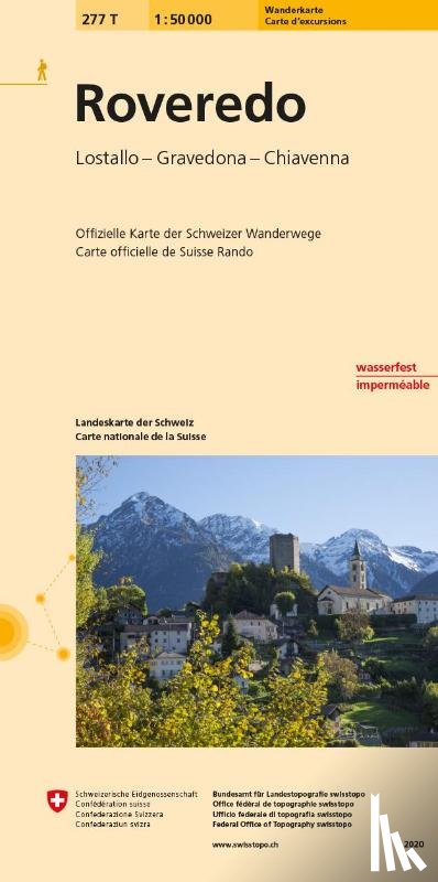  - Swisstopo 1 : 50 000 Roveredo Wanderkarte