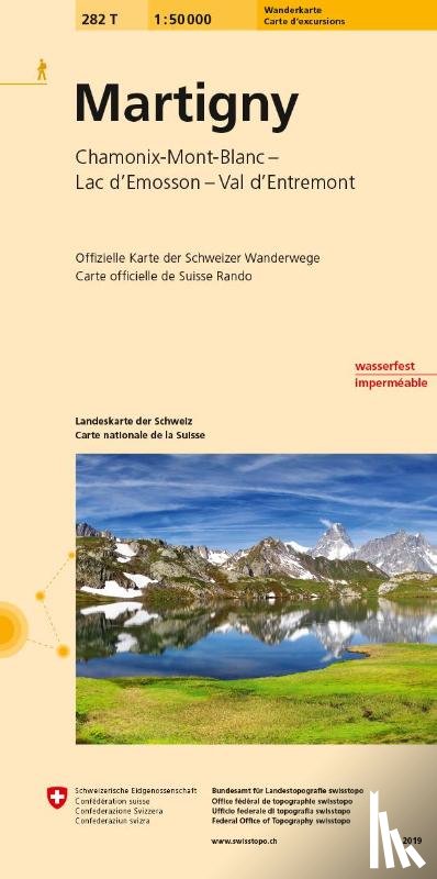  - Swisstopo 1 : 50 000 Martigny