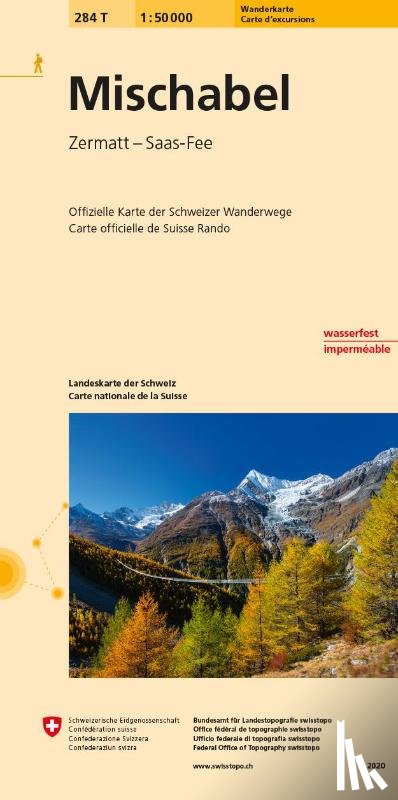  - Swisstopo 1 : 50 000 Mischabel