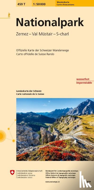  - Swisstopo 1 : 50 000 Nationalpark