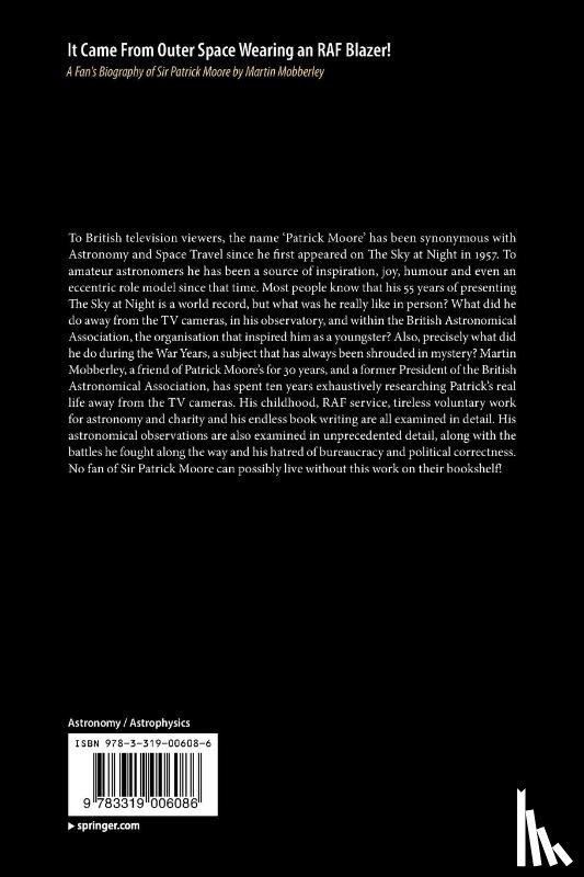 Mobberley, Martin - It Came From Outer Space Wearing an RAF Blazer!