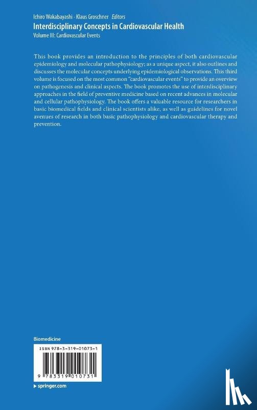 Ichiro Wakabayashi, Klaus Groschner - Interdisciplinary Concepts in Cardiovascular Health