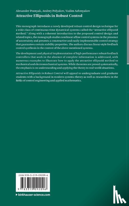 Poznyak, Alexander, Polyakov, Andrey, Azhmyakov, Vadim - Attractive Ellipsoids in Robust Control