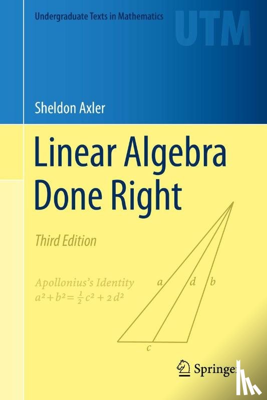 Axler, Sheldon - Linear Algebra Done Right