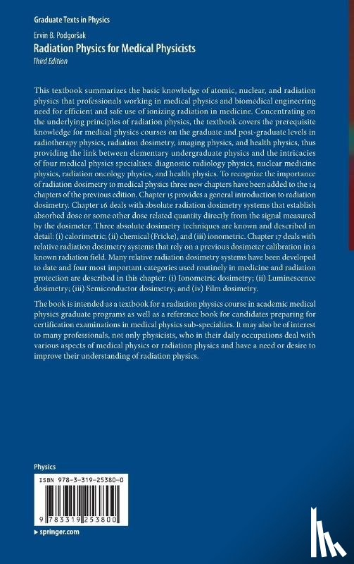 Ervin B. Podgorsak - Radiation Physics for Medical Physicists