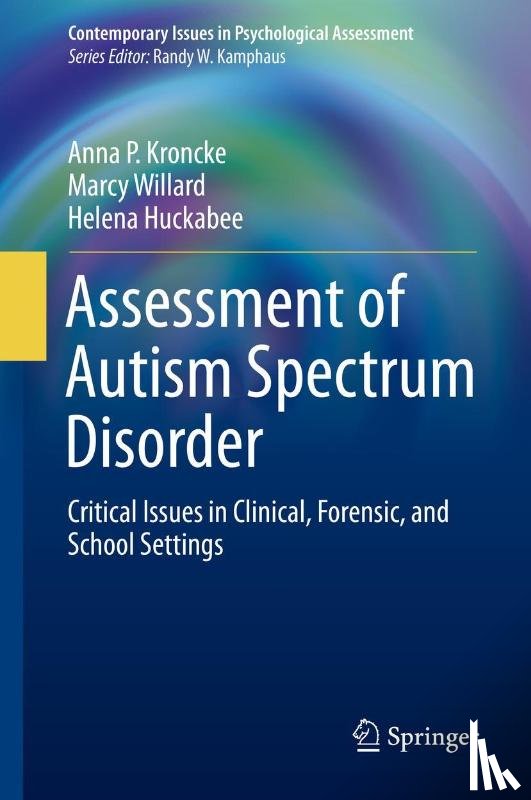 Kroncke, Anna P., Willard, Marcy, Huckabee, Helena - Assessment of Autism Spectrum Disorder
