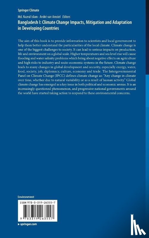 - Bangladesh I: Climate Change Impacts, Mitigation and Adaptation in Developing Countries