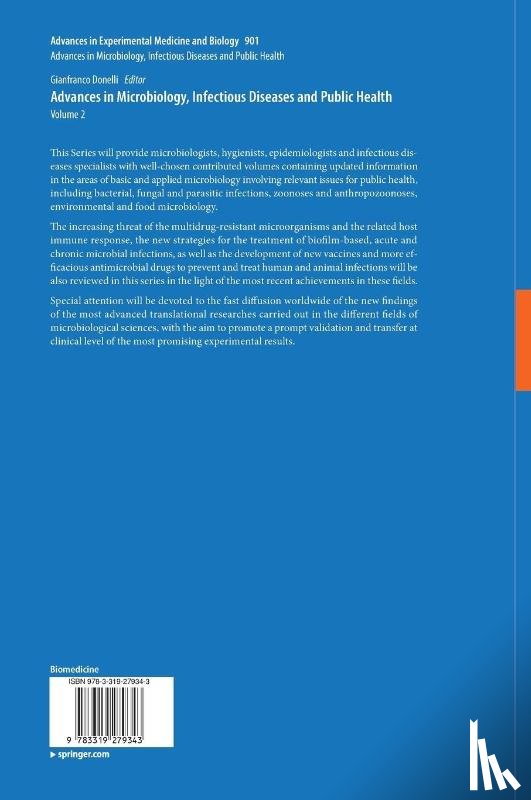  - Advances in Microbiology, Infectious Diseases and Public Health