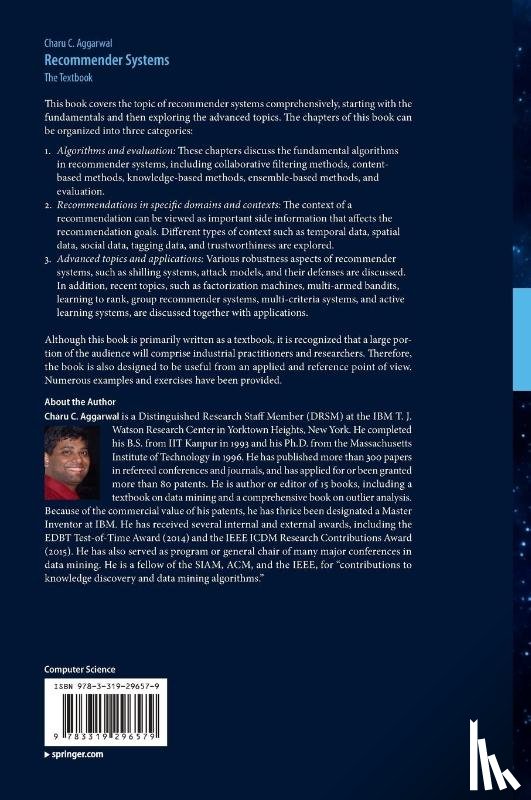Aggarwal, Charu C. - Recommender Systems