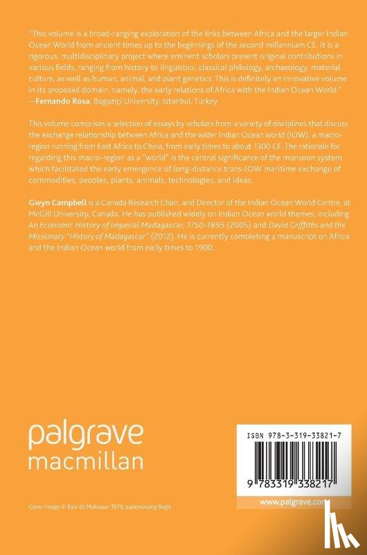  - Early Exchange between Africa and the Wider Indian Ocean World