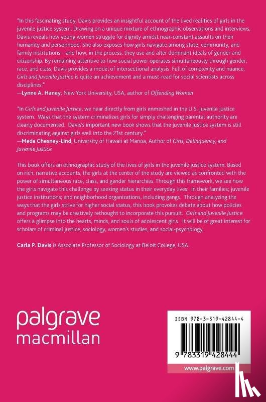 Davis, Carla P. - Girls and Juvenile Justice