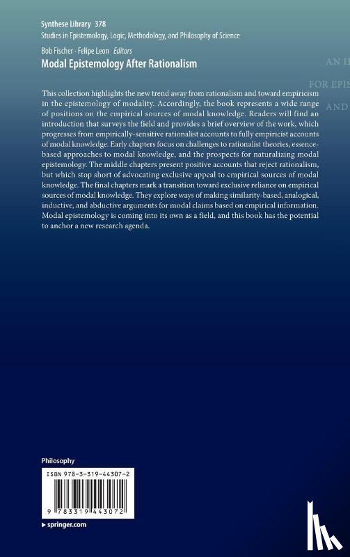 Bob Fischer, Felipe Leon - Modal Epistemology After Rationalism