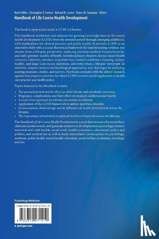  - Handbook of Life Course Health Development