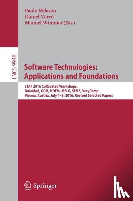 - Software Technologies: Applications and Foundations