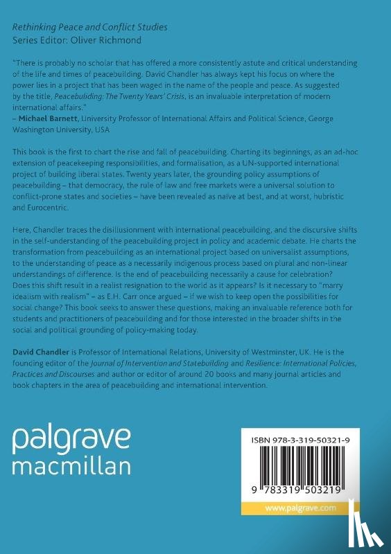 Chandler, David - Peacebuilding