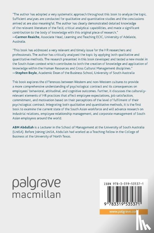 Abdullah, ABM - Managing the Psychological Contract