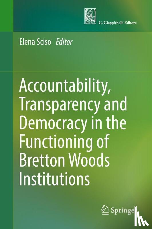  - Accountability, Transparency and Democracy in the Functioning of Bretton Woods Institutions