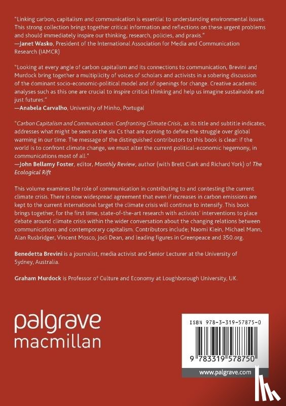  - Carbon Capitalism and Communication